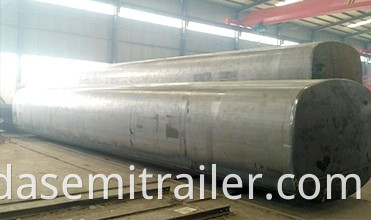 hot selling fuel and oil tank trailer crude oil